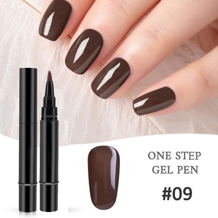 ⏰ BEGRENZTE ZEIT: KAUFE 1 BEKOMME 1 GRATIS! 💅 One Step Gel Nagelstift 18 Farben – Gratis Mini UV Handlampe für Heim-Maniküre