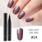 ⏰ BEGRENZTE ZEIT: KAUFE 1 BEKOMME 1 GRATIS! 💅 One Step Gel Nagelstift 18 Farben – Gratis Mini UV Handlampe für Heim-Maniküre