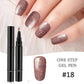 ⏰ BEGRENZTE ZEIT: KAUFE 1 BEKOMME 1 GRATIS! 💅 One Step Gel Nagelstift 18 Farben – Gratis Mini UV Handlampe für Heim-Maniküre