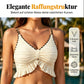 👙 LIMITIERTER 50% RABATT! Figurschmeichelndes Damen Bikini-Set – Weißer Rüschen-Oberteil + High-Waist Leoparden-Hose, elastischer Stoff für Strand, Pool & Sommerurlaub