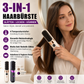 💇‍♀️ LIMITIERTER 50% RABATT! 3-in-1 Kabellose Glättbürste mit Keramikheizung – 4 Temperaturstufen, USB-C Aufladung zum Glätten, Locken & Entwirren unterwegs