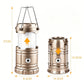 🥳2026 TOP PICK🥳 LED Flame Camping Lantern – 3-in-1 Lantern & Flashlight, Flickering Flame Mode – Retractable, Portable – Solar & USB Rechargeable! 🔦💨