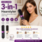 💇‍♀️ LIMITIERTER 50% RABATT! 3-in-1 Kabellose Glättbürste mit Keramikheizung – 4 Temperaturstufen, USB-C Aufladung zum Glätten, Locken & Entwirren unterwegs