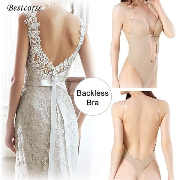 ✨Heißer Verkauf✨Rücken freizügiges Kleid - Unsichtbarer Body Shaper BH für den Rücken