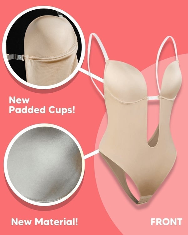 ✨Heißer Verkauf✨Rücken freizügiges Kleid - Unsichtbarer Body Shaper BH für den Rücken