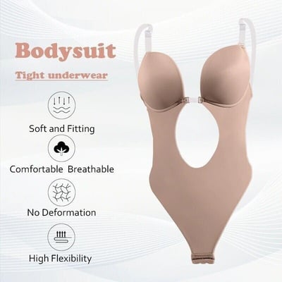 ✨Heißer Verkauf✨Rücken freizügiges Kleid - Unsichtbarer Body Shaper BH für den Rücken
