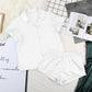 ❄️Sommerliches, bequemes Anti-Falten-Pyjama-Set aus Eisseide