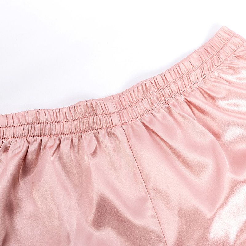❄️Sommerliches, bequemes Anti-Falten-Pyjama-Set aus Eisseide