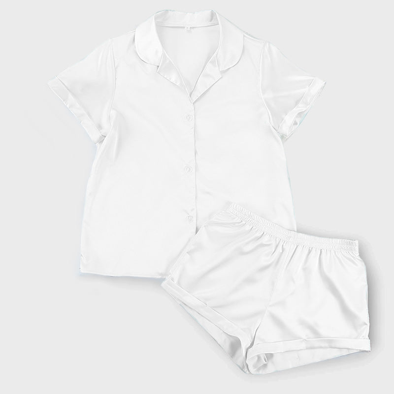 ❄️Sommerliches, bequemes Anti-Falten-Pyjama-Set aus Eisseide