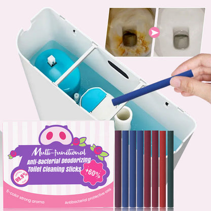 ✨ Letzter Tag Angebot – 2 kaufen, 3 gratis! 🚽 Multifunktionale antibakterielle WC-Reinigungsstäbchen – Desodorierung & langanhaltende Frische
