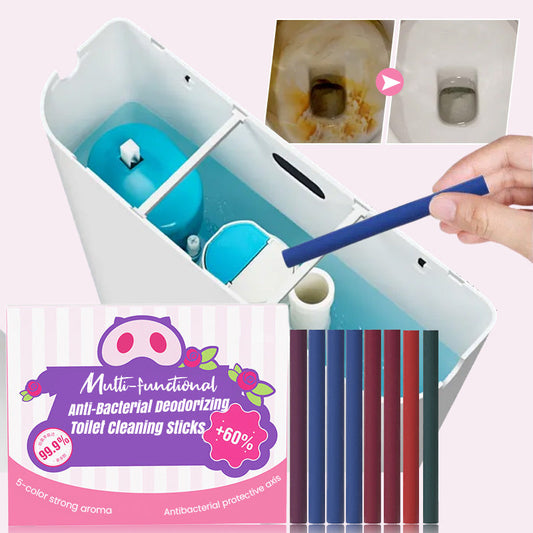 ✨ Letzter Tag Angebot – 2 kaufen, 3 gratis! 🚽 Multifunktionale antibakterielle WC-Reinigungsstäbchen – Desodorierung & langanhaltende Frische