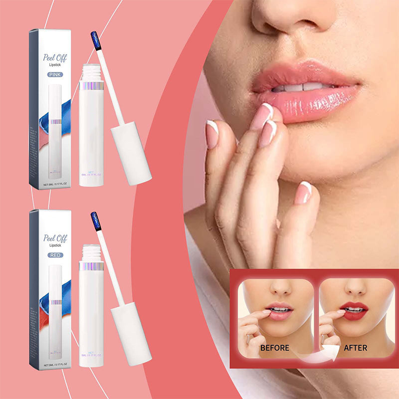 💋💦Wischfester, abreißbarer Lipgloss für einen Spritzer Farbe! Lippenfarbe-Maske