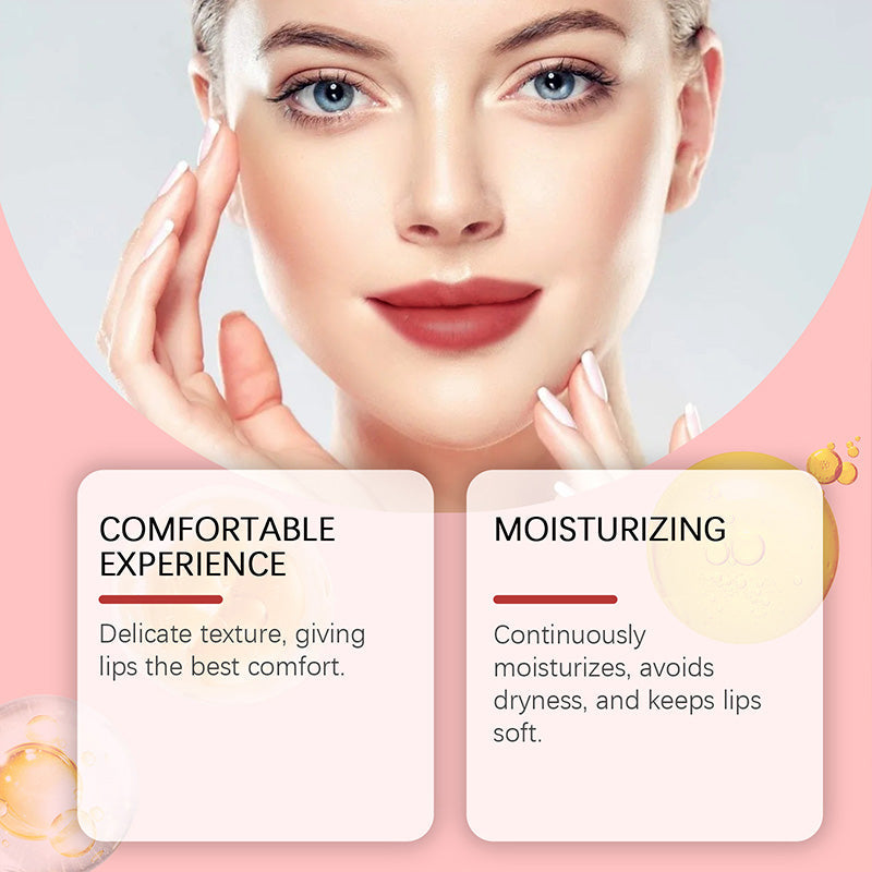 💋💦Wischfester, abreißbarer Lipgloss für einen Spritzer Farbe! Lippenfarbe-Maske