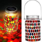 🌈 50 % RABATT FÜR BEGRENZTE ZEIT! 💝 Wasserdichte Solar Laterne im Mosaik-Glas Design – Automatische LED Nachtleuchte für Garten, Terrasse, Balkon & Camping