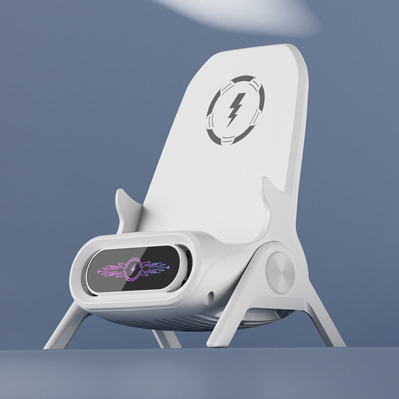 🎁 Multifunktionale kabellose Halterung mit Schnellladegerät für Smartphones