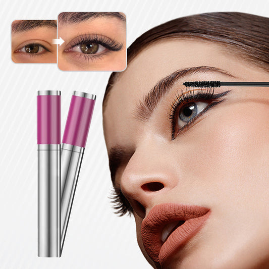 1+1 gratis ⏰ Nur noch heute 50% Rabatt! 👁️ 4D Schwarze wasserfeste Wimperntusche, verlängert & verdichtet die Wimpern, kein Verlaufen, klumpenfrei für den Alltag, Party & Strand ✨