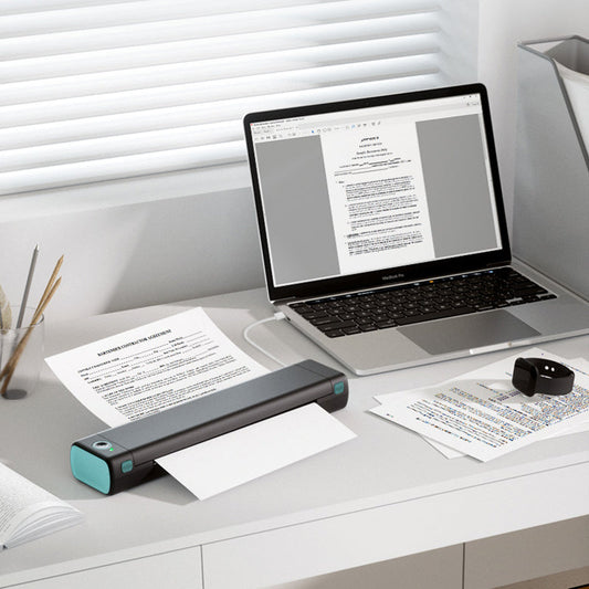 🖨️ D810 Tragbarer Bluetooth-Thermodrucker – Perfekt für Tattoo-Studios, Büros & unterwegs 🔥📱