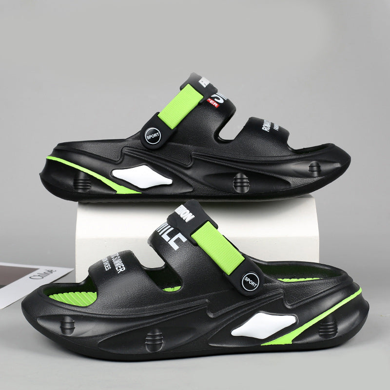 🔥2025 heißer Verkauf🔥chunky gepolsterte Sandalen mit einem schwellähnlichen Griff