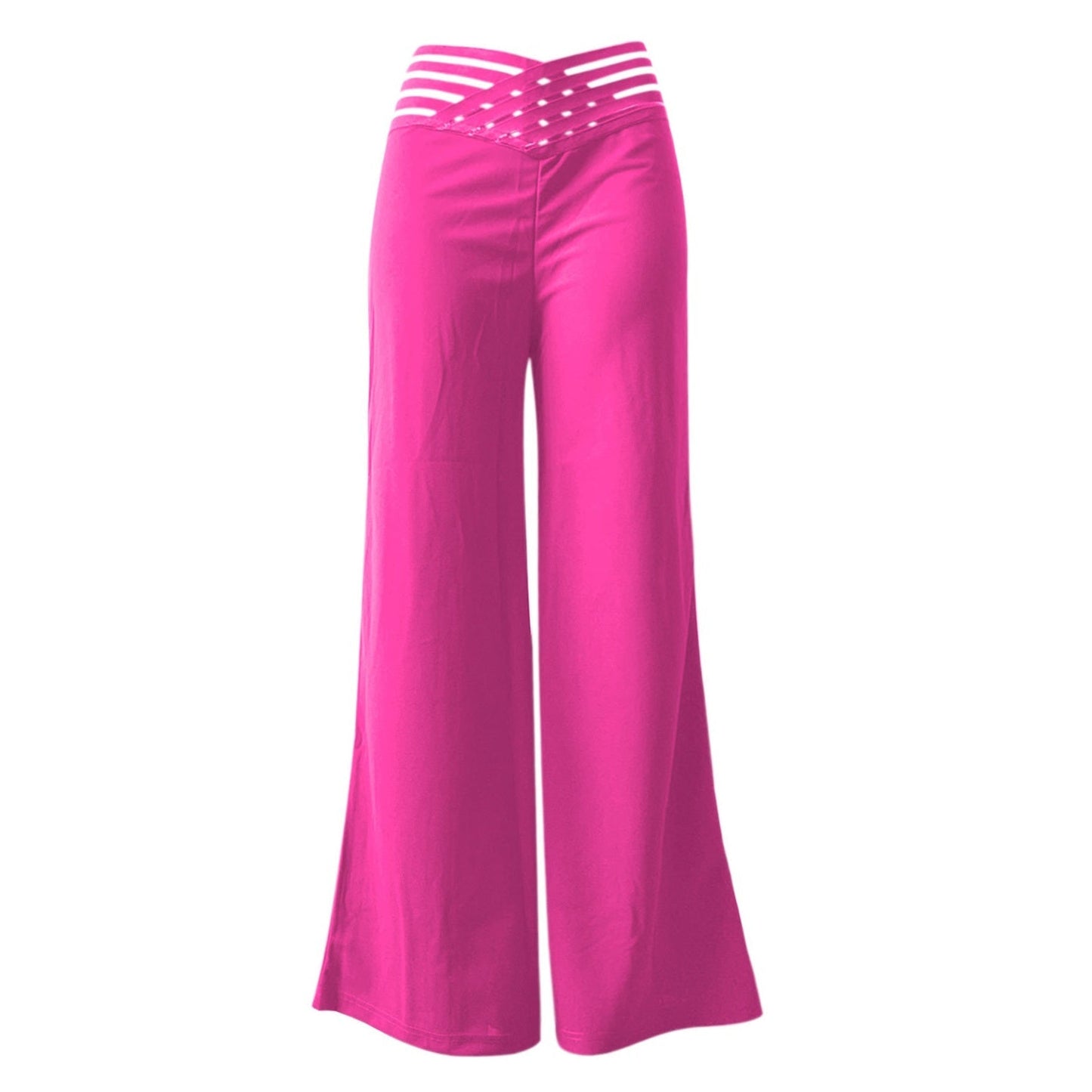⏰ Nur noch heute 50% Rabatt! 👖 Damen High Waist Wide Leg Hose | Lockere Passform, taillenbetonend & elegant für Alltag und Party ✨