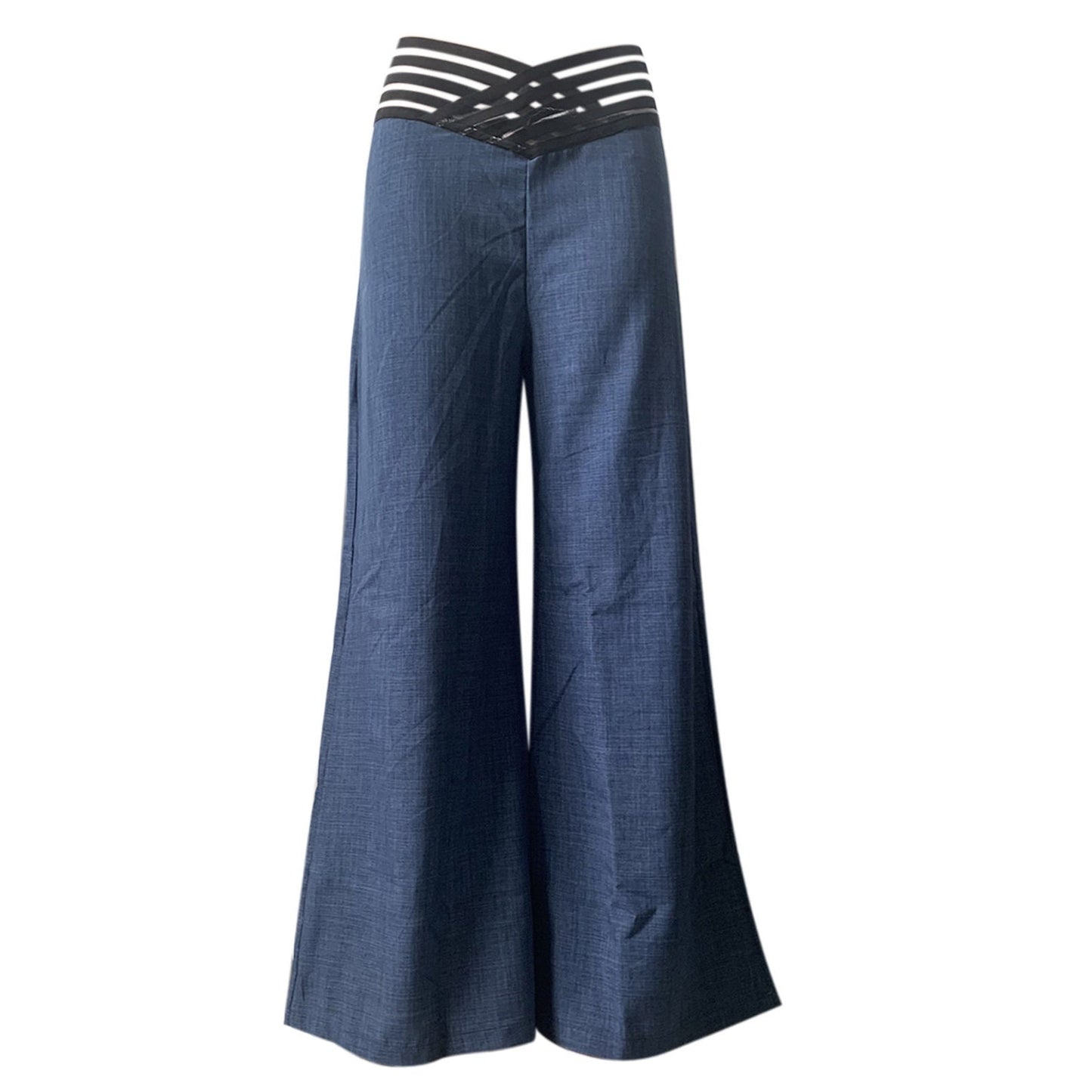 ⏰ Nur noch heute 50% Rabatt! 👖 Damen High Waist Wide Leg Hose | Lockere Passform, taillenbetonend & elegant für Alltag und Party ✨