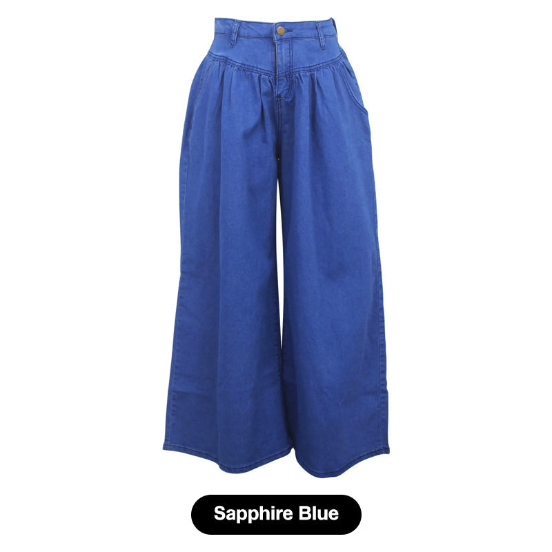 🌸NEUER SALE✨ Damenhose mit hoher Taille und weitem Bein – stilvoll, lässig und elegant! 💃