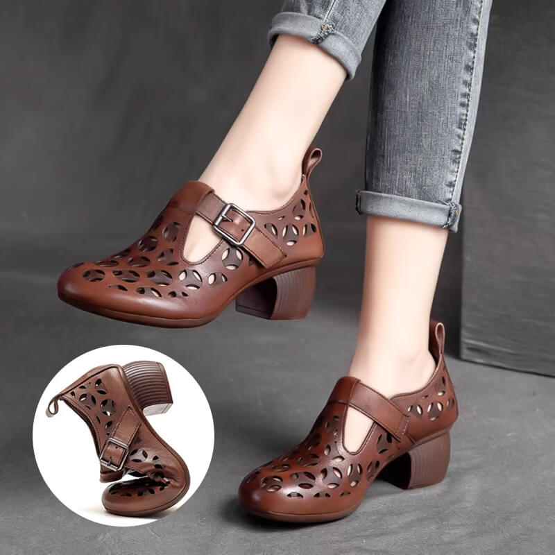 Freizeitschuhe im Retro-Ethno-Stil