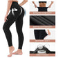 Figurformende High-Waist-Trainingsleggings zur Po-Lifting und Bauchweg mit Seitentasche