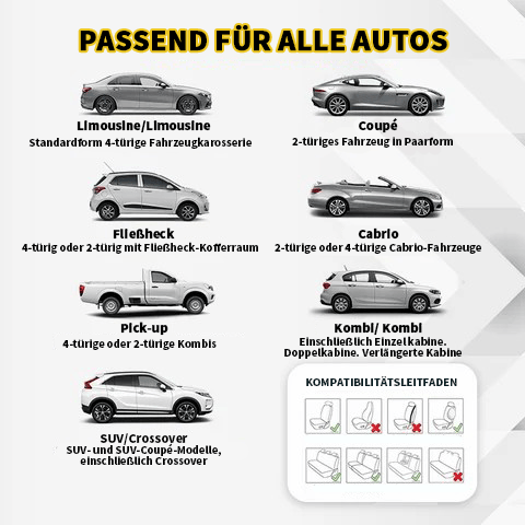 🎁Letzter Tag 49 % Rabatt😍Atmungsaktive und rutschfeste Autositzbezüge aus Baumwolle!