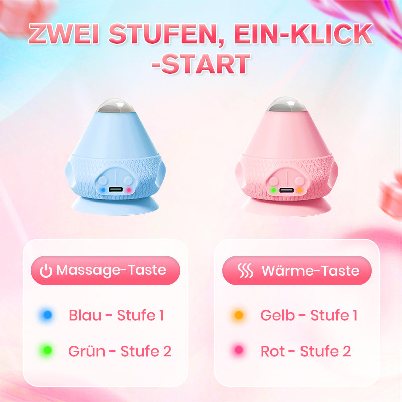 Triggerpunkt-Selbstmassageball mit Saugfuß