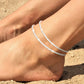 ✨ Wasserdichtes Schicht-Fußkettchen – Dein neuer Lieblings-Accessoire für Strand & Alltag!