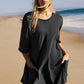 💐 50 % RABATT FÜR BEGRENZTE ZEIT! 💃 Lässiger Oversize Romper mit offenem Rücken – Figurformender Schnitt, praktische Tasche, luftiger Stoff für Alltag & Sommer