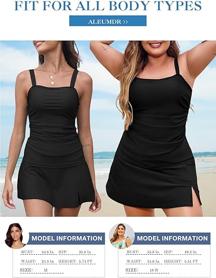 💥Letztes Tagessonderangebot 49 % RABATT🩱Vintage-Tankini-Badeanzüge mit Bauchkontrolle für Damen