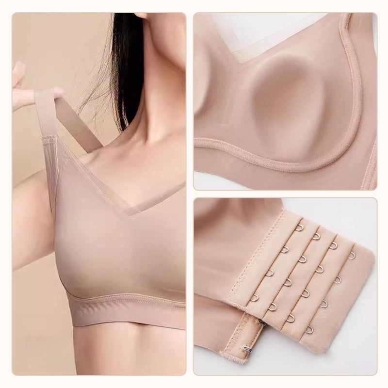 Nahtloser formender BH mit Hebeeffekt aus Latex