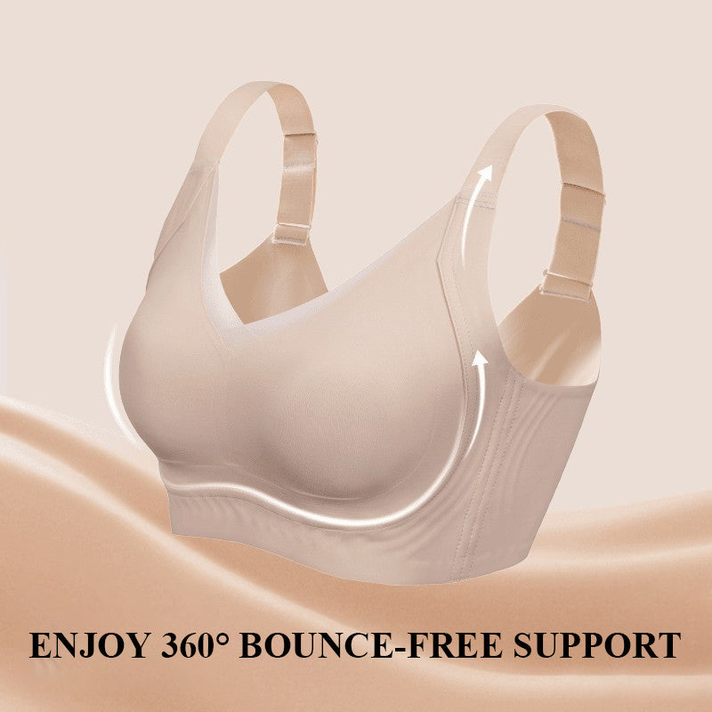 Nahtloser formender BH mit Hebeeffekt aus Latex