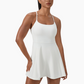 🏃‍♀️Sportliches Tennis-Kleid mit Spaghettiträgern & integrierten Shorts – Vielseitiges Kleid für Sport & Freizeit✨