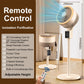🎊Sommeraktion: 50 % Rabatt und versandkostenfrei🌀✨Motor Standventilator, 20dB sehr leiser Ventilator, 30m Wurfweite, 2465m³/h Luftvolumen, Fan mit Fernbedienung & Kühlung