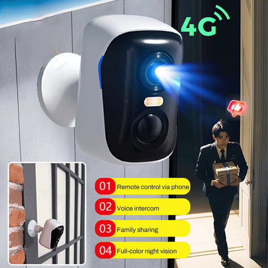 🏡💪Drahtlose Nachtsichtkamera – Intelligente Sicherheit rund um die Uhr!
