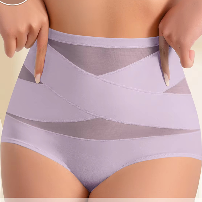 💗1 kaufen, 1 gratis erhalten💗Hochtaillierte Unterwäsche für Frauen mit Bauchansatz