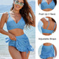 🌸Frühjahr-Sommer-Promotion-Periode! -Dick gestreifter Bikini mit hoher Taille 🌸（52% Rabatt）