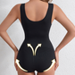 Damens Double-Breasted Formbodysuit