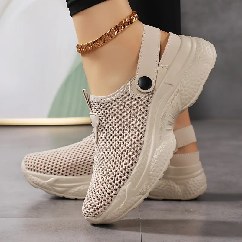 👟✨EVA-Sohlen federn jeden Schritt ab-Atmungsaktive, rutschfeste und lässige orthopädische Damen-Sneaker🚶‍♀️🏞️