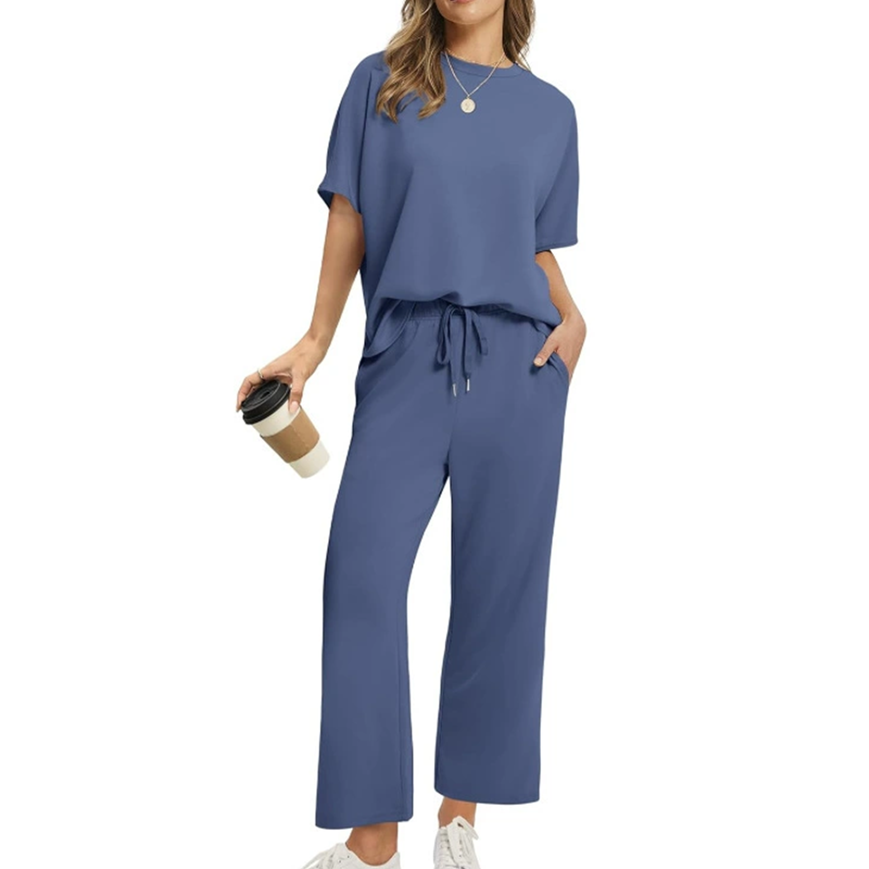 ⏳Zeitlich begrenztes Angebot⏰Weiches, lässiges Oberteil und Hose für Damen