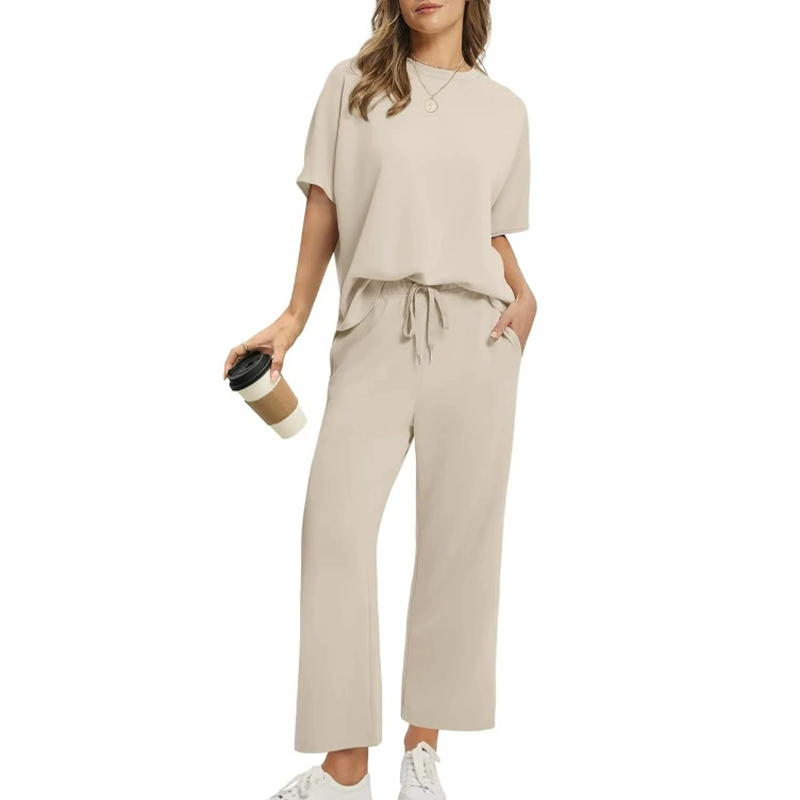 ⏳Zeitlich begrenztes Angebot⏰Weiches, lässiges Oberteil und Hose für Damen