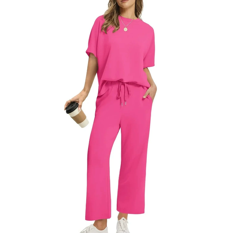 ⏳Zeitlich begrenztes Angebot⏰Weiches, lässiges Oberteil und Hose für Damen