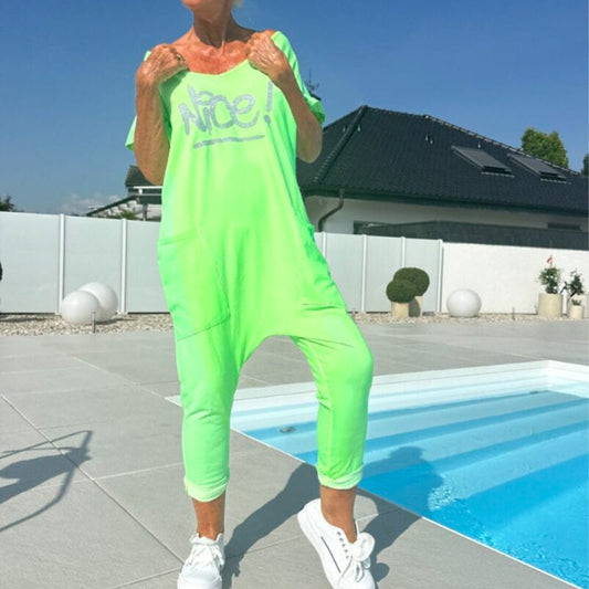 Lässiger Damen-Jumpsuit mit Taschen