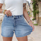Damen Casual Stretch Denim Shorts