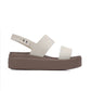 Damen Comfort Plateausandalen – flacher Keilabsatz, gepolsterte Sohle – bequem, leicht & vielseitig👡☀️