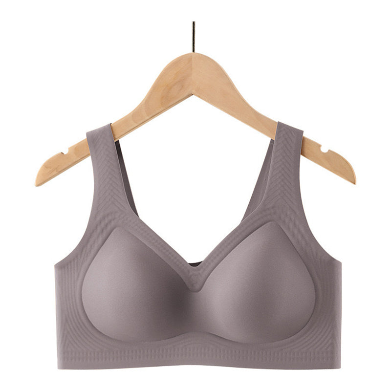 Atmungsaktiver, weicher, nahtloser BH im Tank-Stil