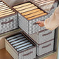 📦 KAUFE 3, ERHALTE 2 GRATIS! 🏠 Faltbare Aufbewahrungsbox für Kleidung – Platzsparend, Transparent & Stapelbar für Saisonale Organisation ✨