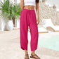 Women's Casual Wide Leg Ankle Pants